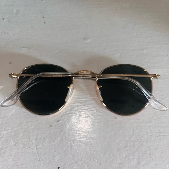 Ray Ban round metal sunglasses model RB23347 excellent condition! main image 6